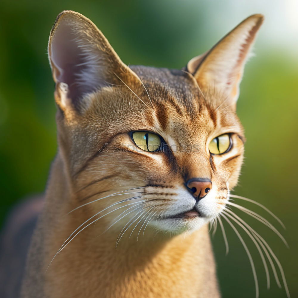 Cat hisses through the window