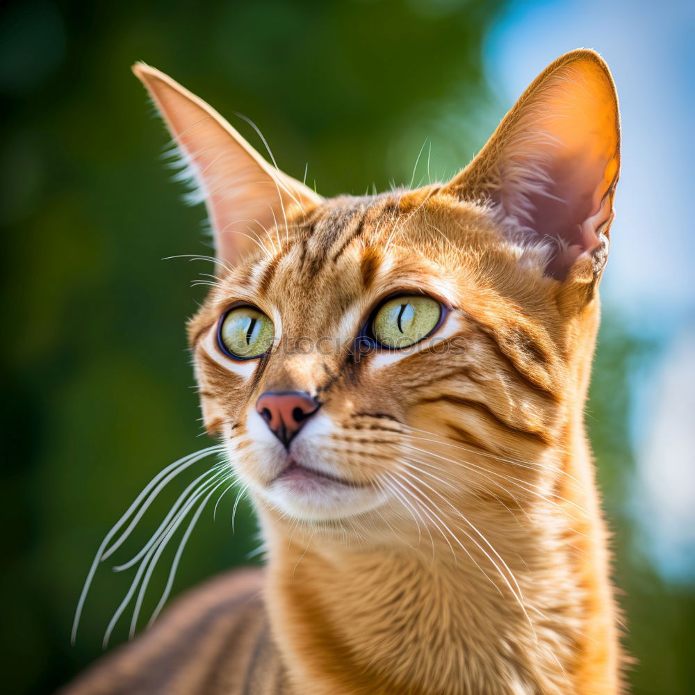 Similar – Little cat standing on the floor