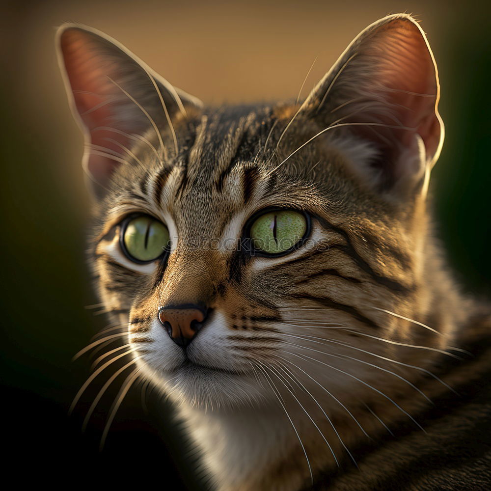 Similar – Image, Stock Photo Green in green Eyes Plant