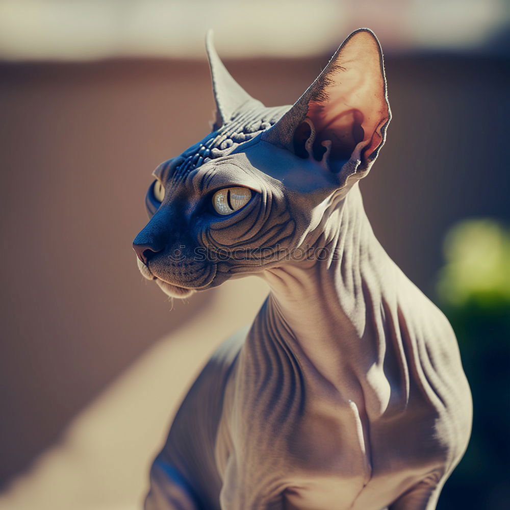 Similar – Image, Stock Photo Cat on table Table