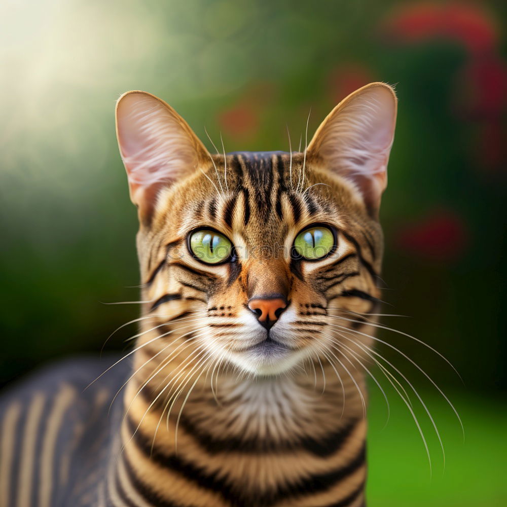 Similar – Image, Stock Photo raptor look Garden