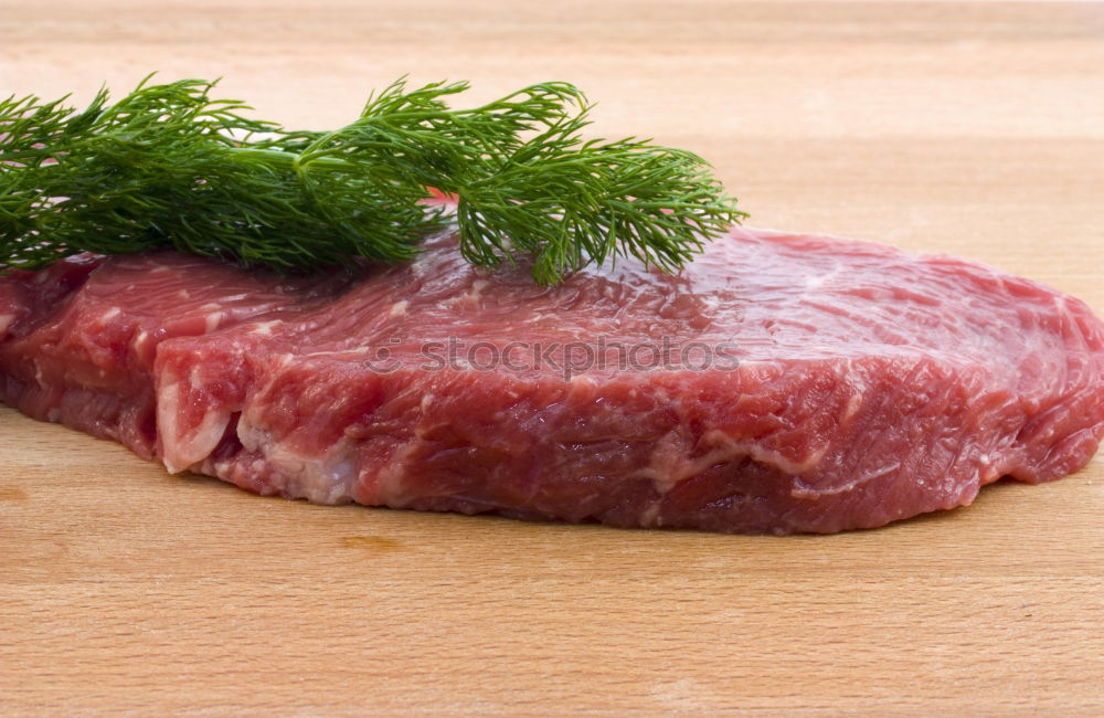 Similar – Image, Stock Photo Steak strip medium