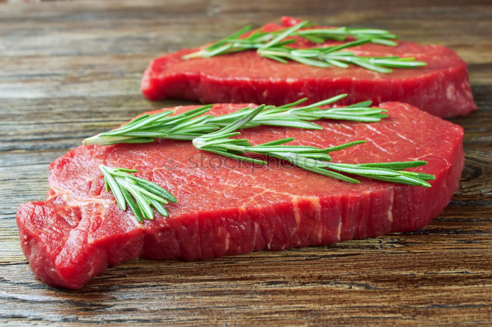 Similar – Image, Stock Photo Steak strip medium