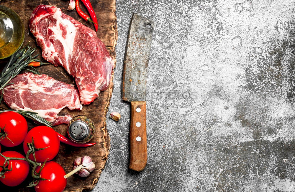 Similar – Tomahawk beef steak for real men