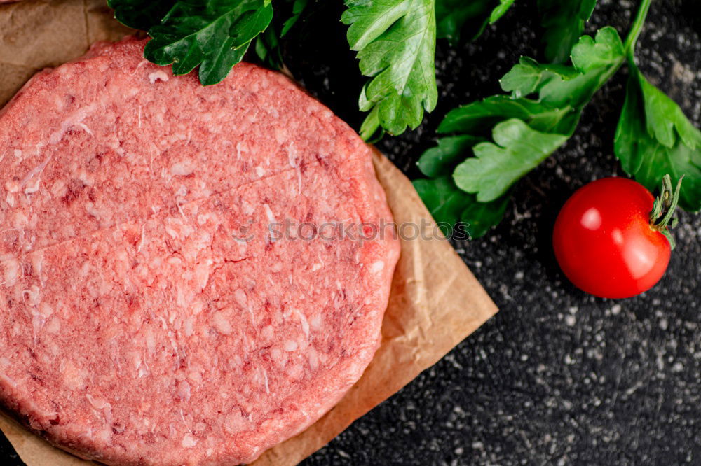 Similar – Image, Stock Photo burger time Food Meat