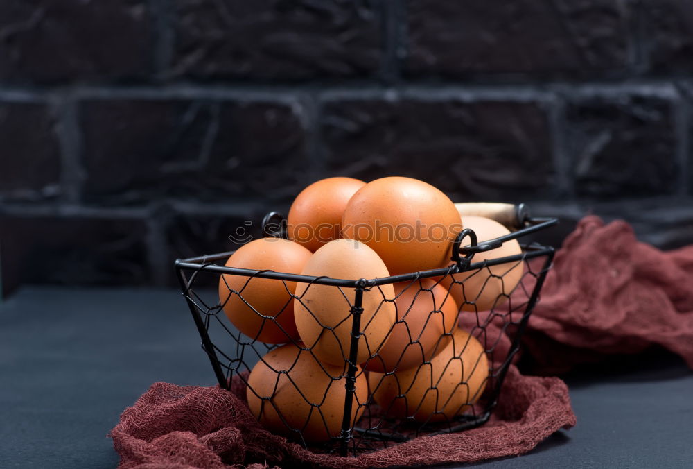 Similar – Oranges on dark background