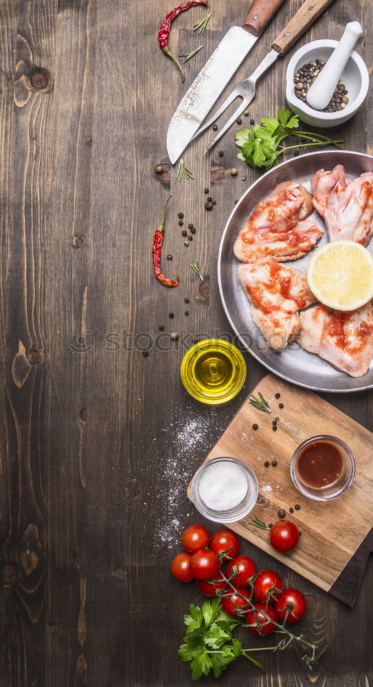 Similar – Image, Stock Photo Hands cut vegetables Food