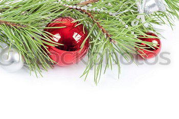 Similar – Image, Stock Photo Christmas ball with character