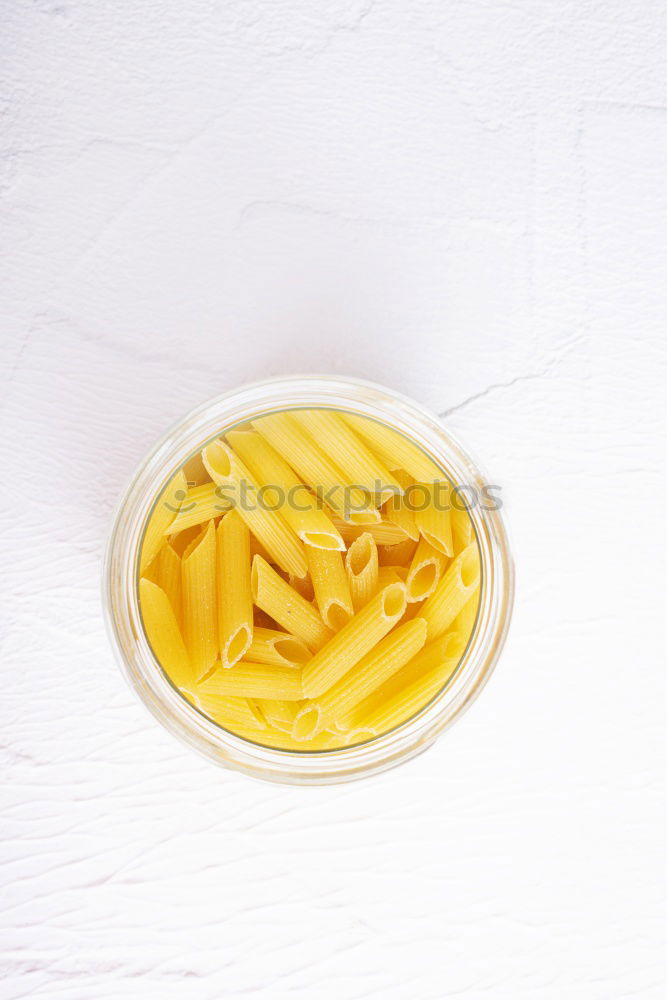 Similar – Image, Stock Photo Jammy Orange Breakfast on Blue