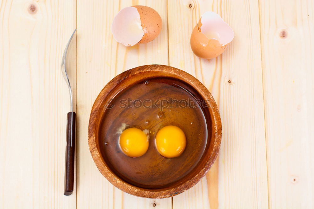 Similar – Image, Stock Photo Boiled eggs breakfast table