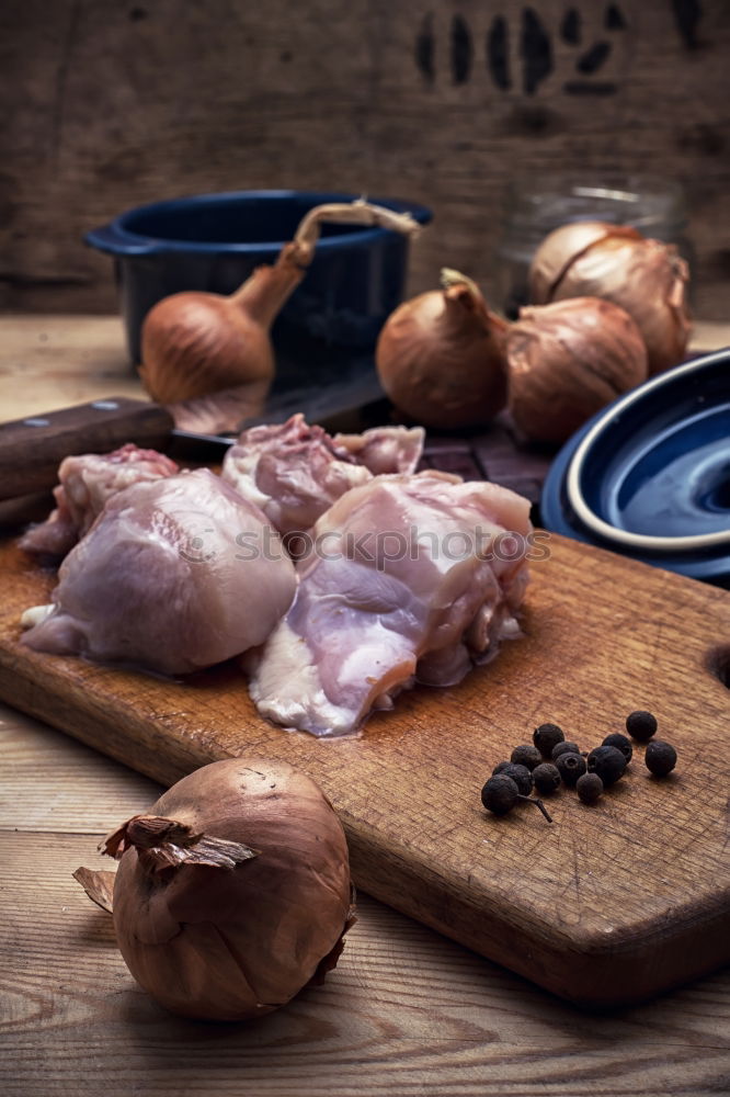 Similar – Foto Bild Kräuterseitlinge .Vorbereitung fürs Kochen