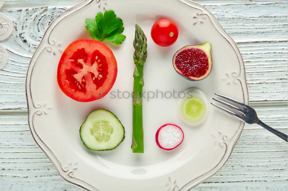 Similar – Image, Stock Photo Colourful tomatoes for cooking