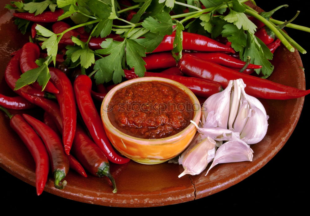 Similar – Image, Stock Photo Spicy seasoning, adjika sauce