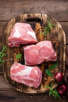 Image, Stock Photo roast pork Food Meat