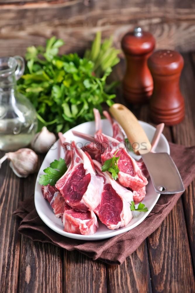 Similar – Image, Stock Photo Ingredients for goulash