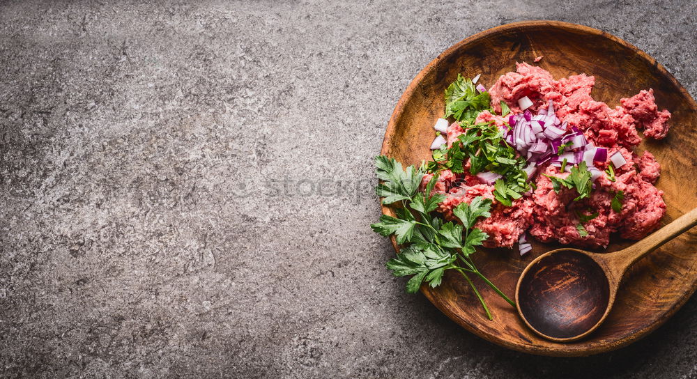 Similar – Image, Stock Photo Hummus on plate Above