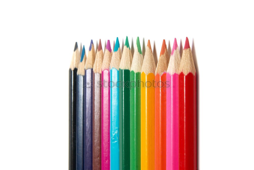 Similar – Image, Stock Photo Colorful pencils Design