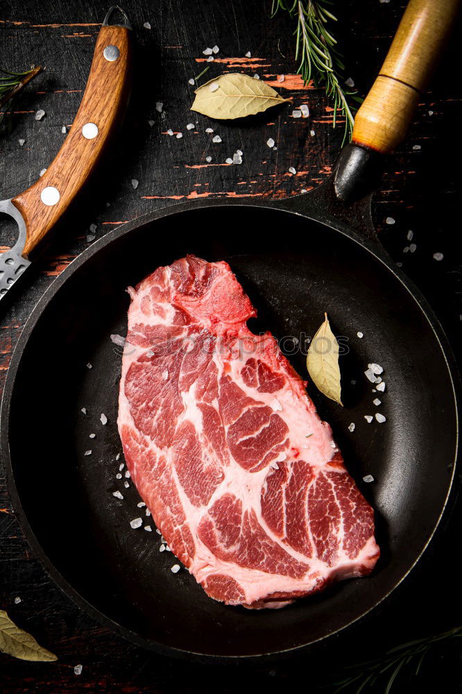 Similar – #A# Steak with olive oil