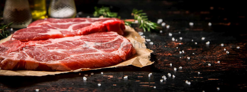 Similar – #A# Steak with olive oil