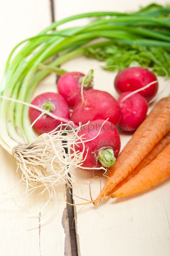 Similar – Image, Stock Photo Fresh carrots and carrot juice in a glass container