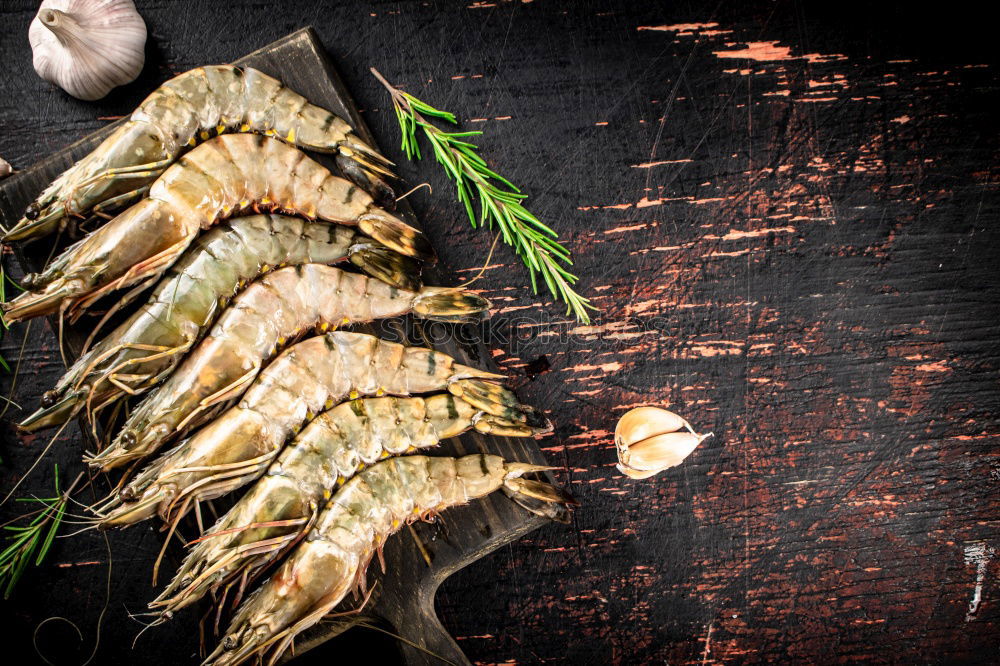 Similar – Image, Stock Photo Roasted salmon fish on baking paper