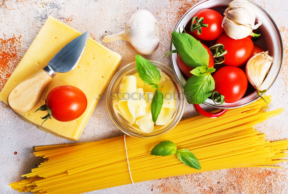 Similar – Image, Stock Photo Background for pasta recipes