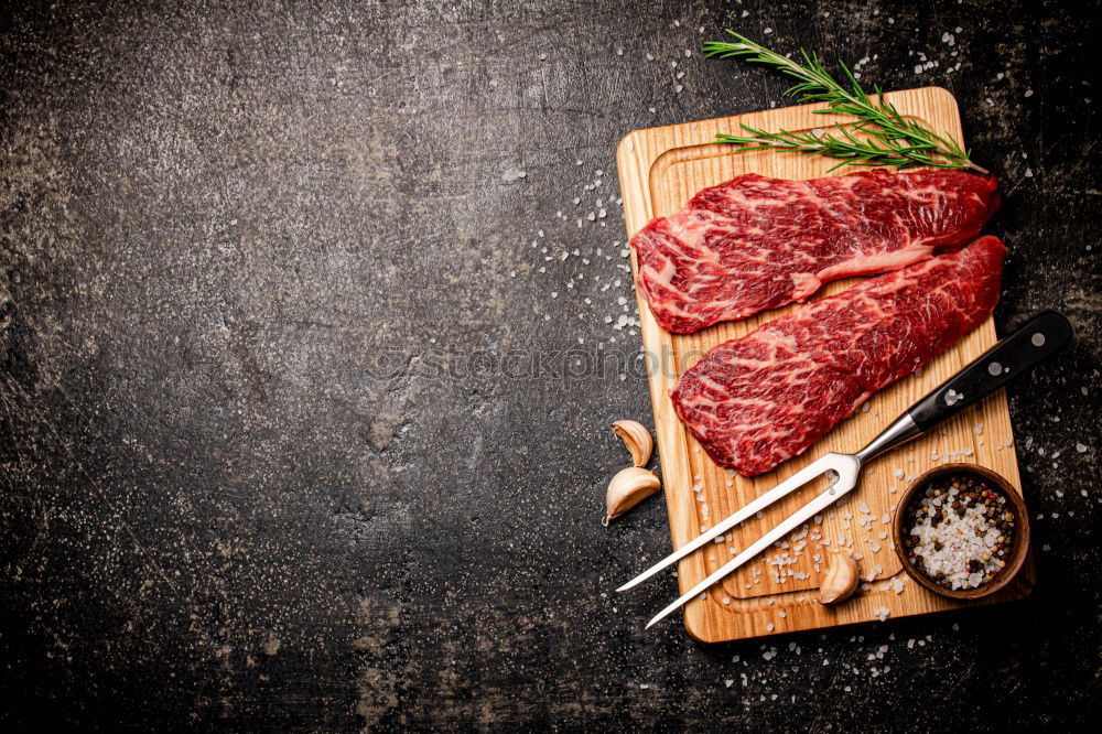 Similar – Tomahawk beef steak for real men