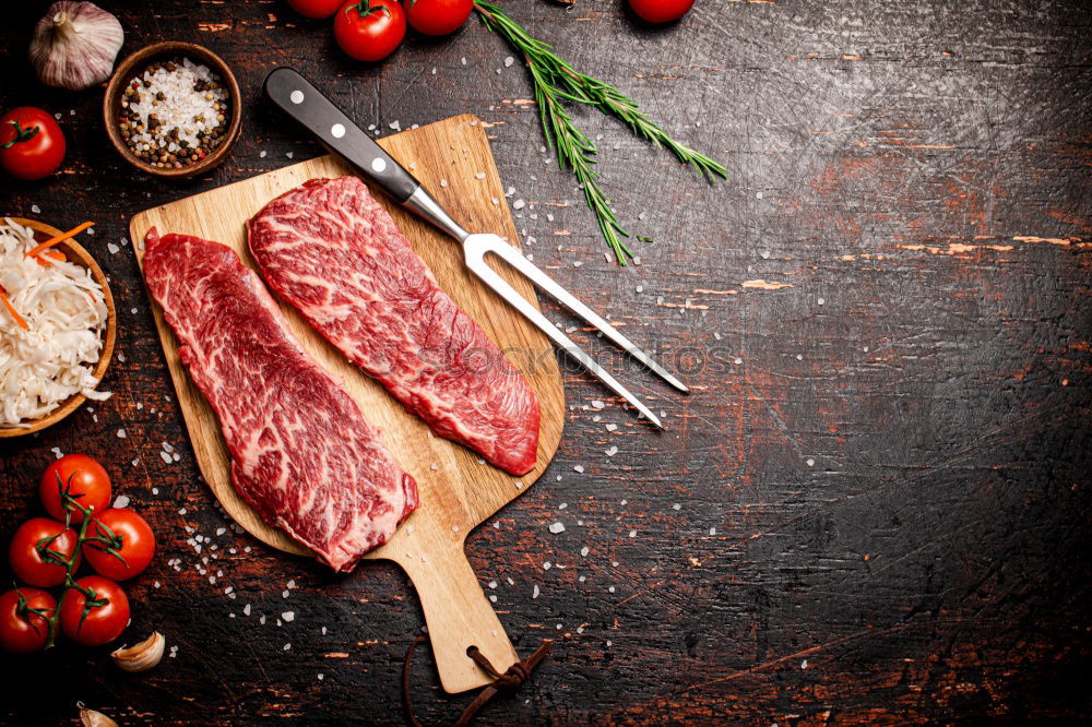 Similar – Tomahawk beef steak for real men