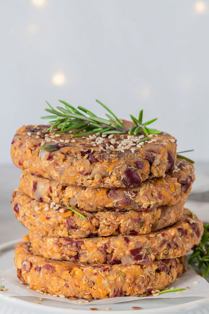 Image, Stock Photo Crispbread with bacon Food
