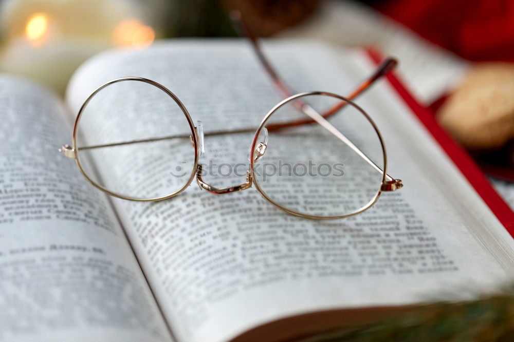 Similar – Glasses in dictionary