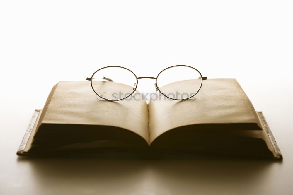 Similar – Glasses in dictionary