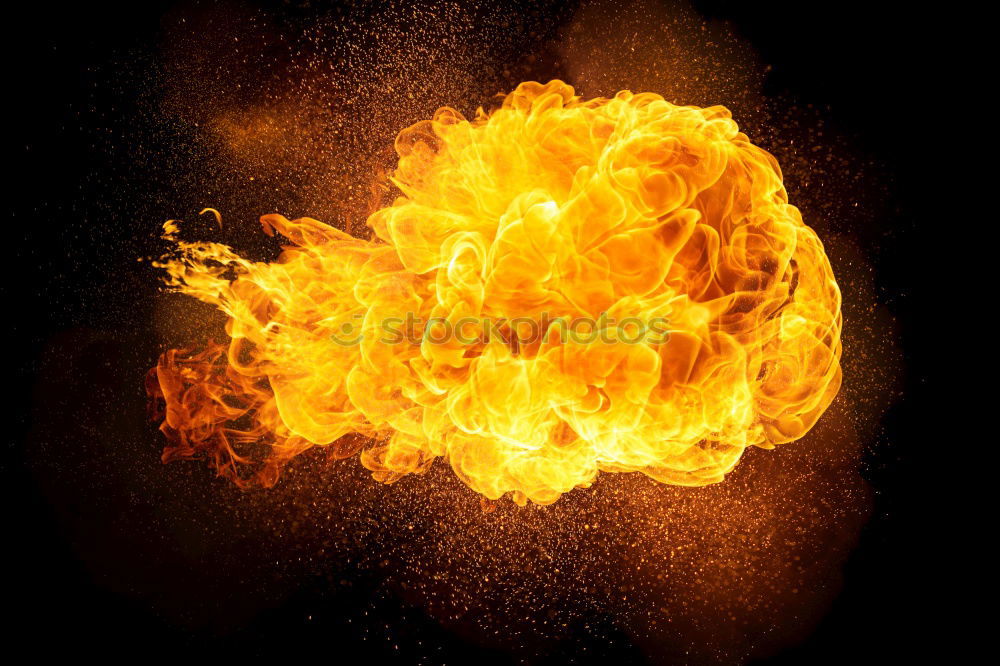 Similar – Image, Stock Photo Balloon_fire Light Dark