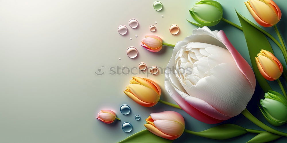 Similar – fallen petal Tulip Blossom