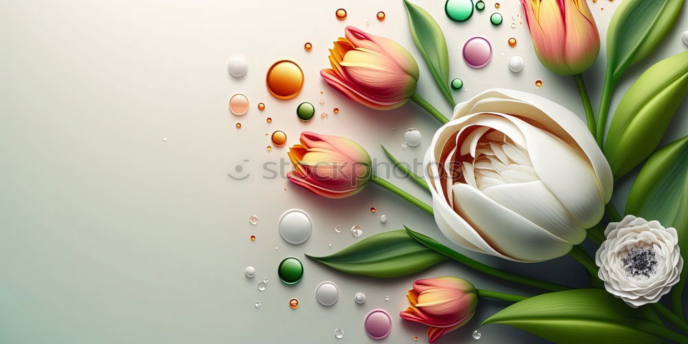 Similar – fallen petal Tulip Blossom