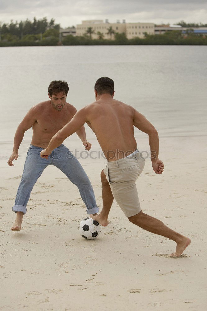 Similar – Image, Stock Photo Beach volleyball in Hawaii