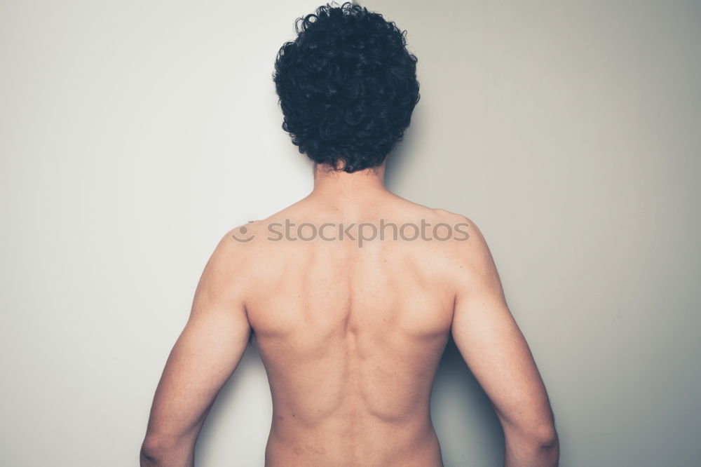 Image, Stock Photo Who am I? Who am I? IV Man