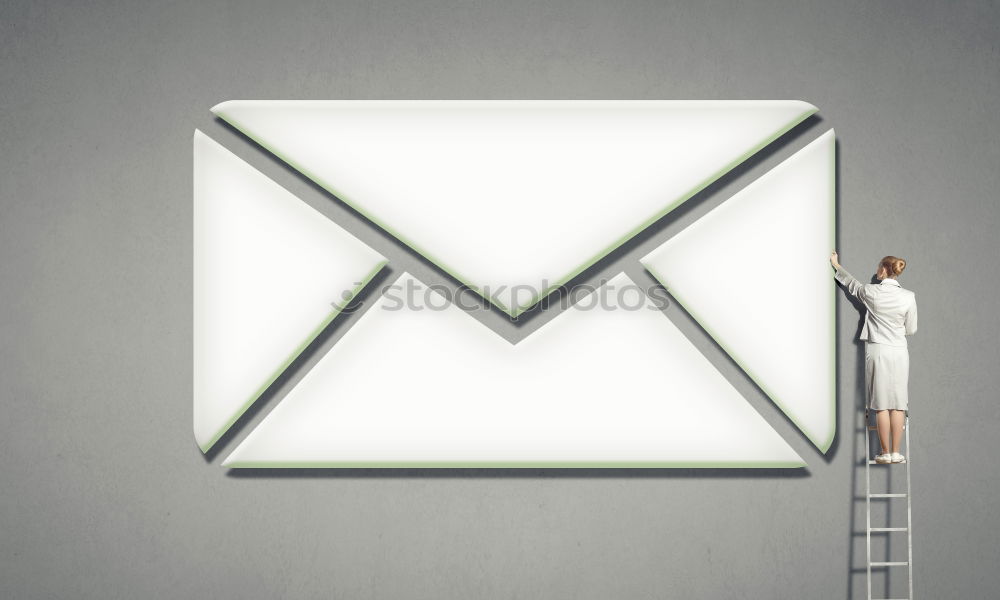 Similar – Image, Stock Photo Unread e-mails Office