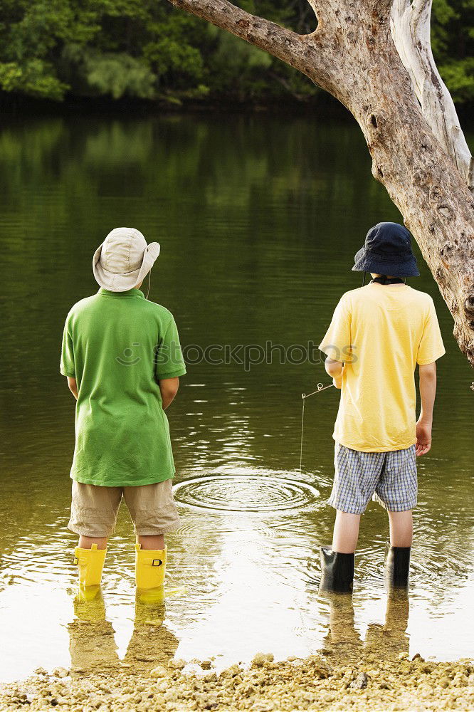 Similar – Boys loading canoe into truck.