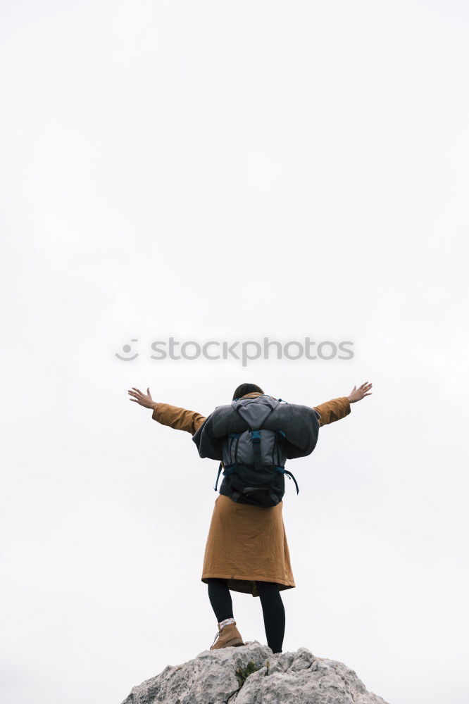 Similar – Image, Stock Photo Woman chatting on the mobile phone