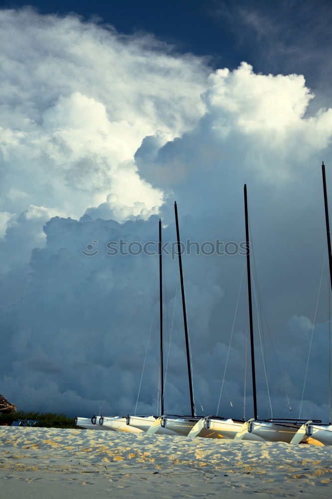 Similar – Foto Bild Ruhiger Strandabend Fahne