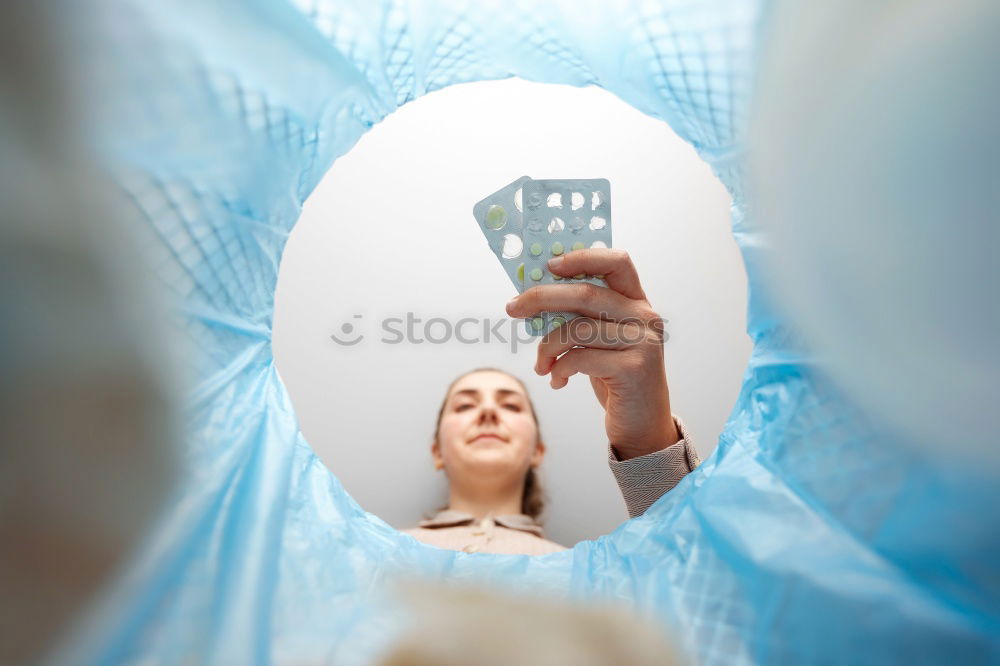 Similar – Image, Stock Photo Young woman taking a self portrait with her mobile phone