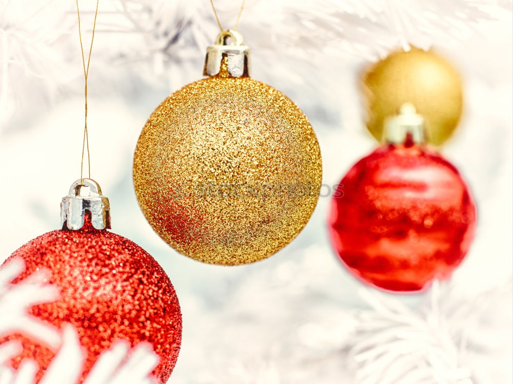 Similar – Image, Stock Photo Hanging Christmas Balls