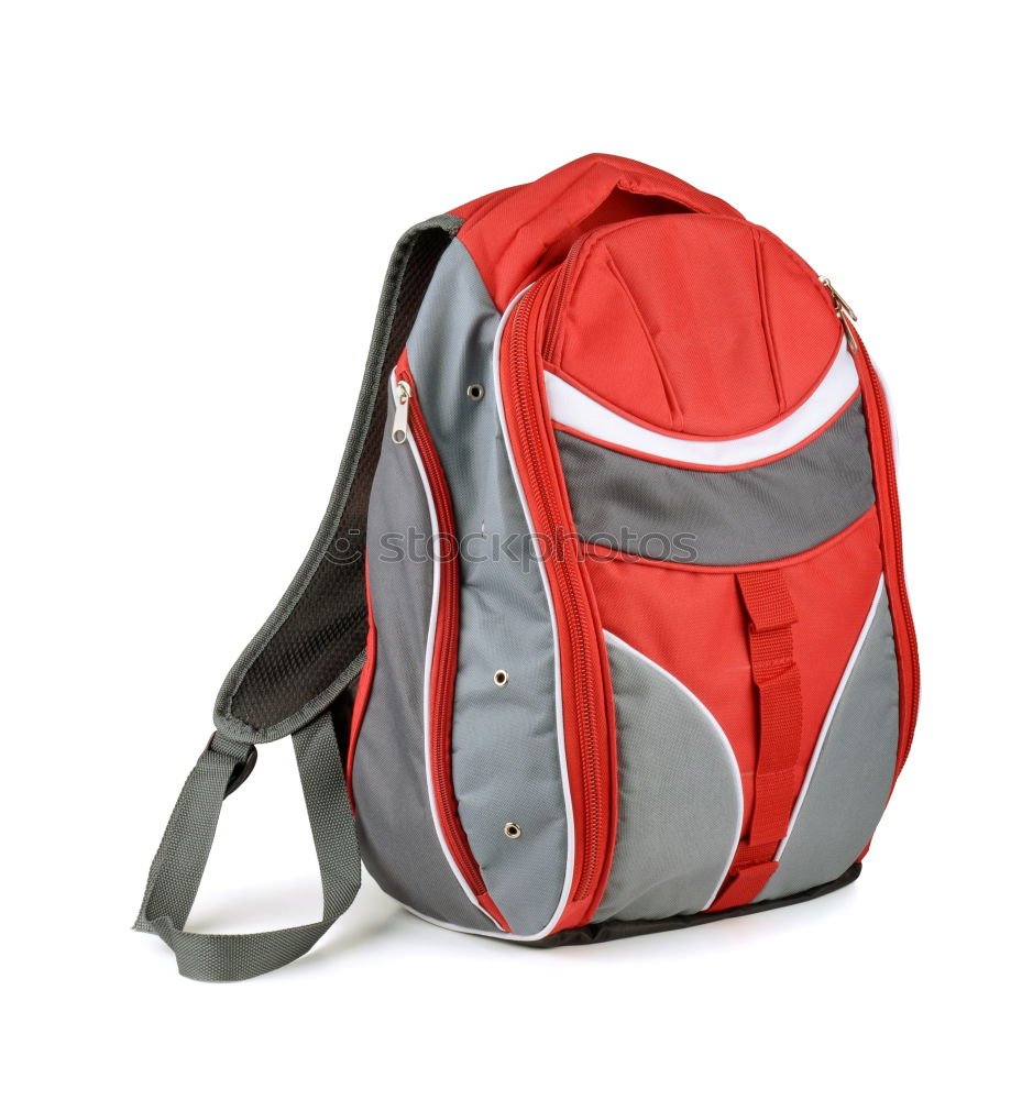 Similar – Backpack and school supplies: notepad, pencil