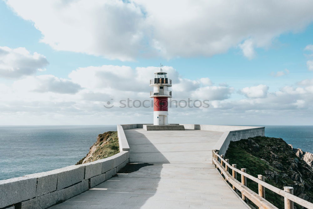 Lighthouse on cliff at Cabo da Roca, Portugal