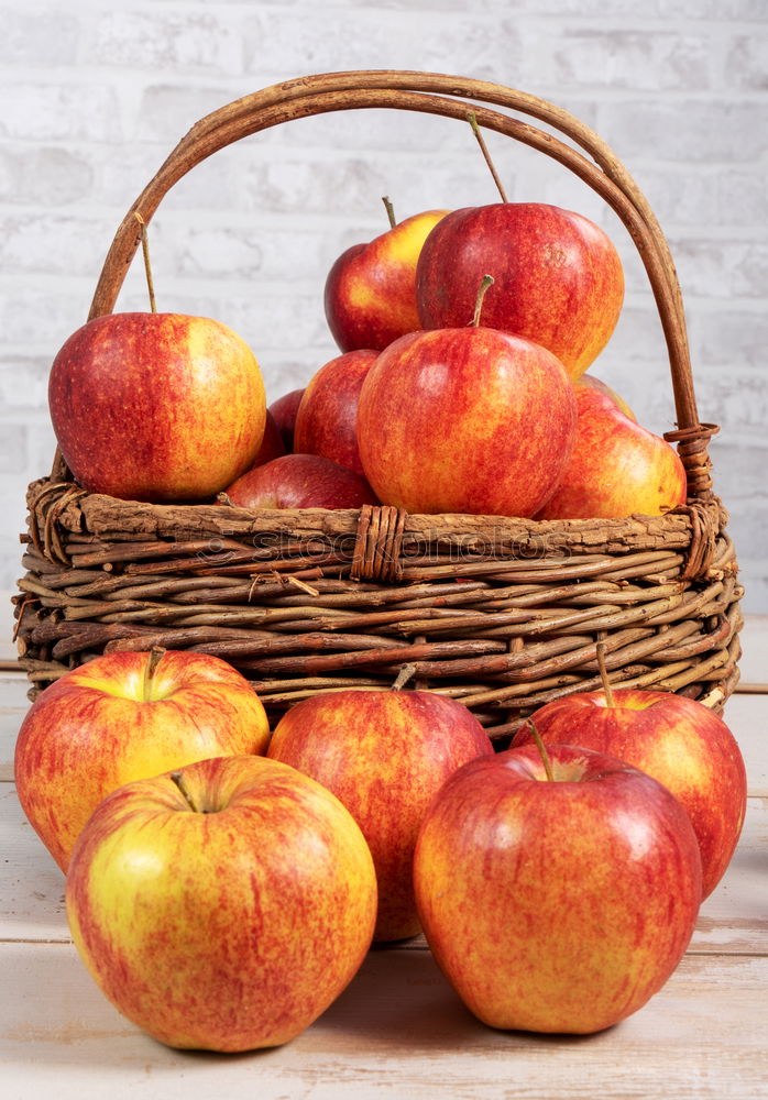 Similar – Image, Stock Photo Red apples Fruit Apple