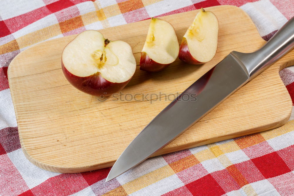 Image, Stock Photo ripe red apples Fruit