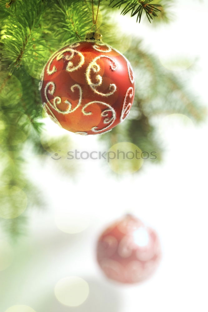 Similar – Image, Stock Photo Hanging Christmas Balls