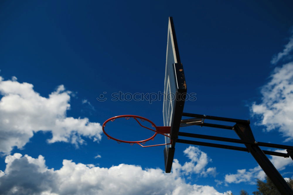 Similar – Image, Stock Photo A Basketball Net at a Playground