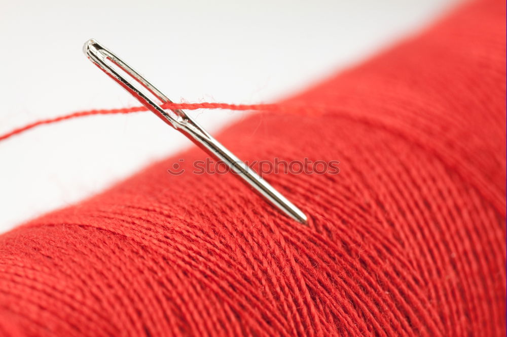 Image, Stock Photo Needle and thread