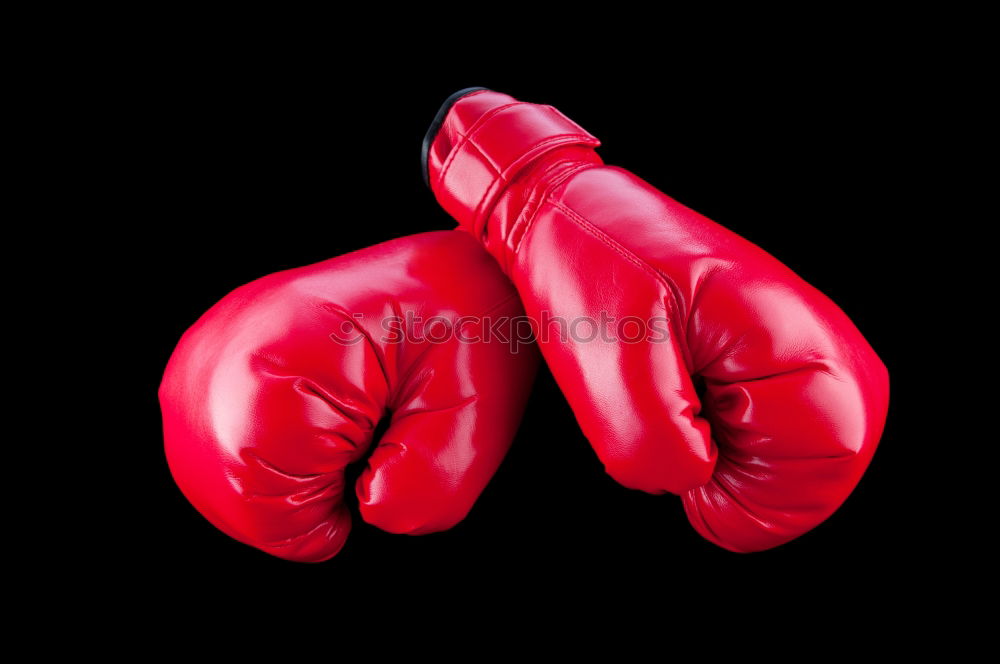 Similar – pair of old leather boxing gloves